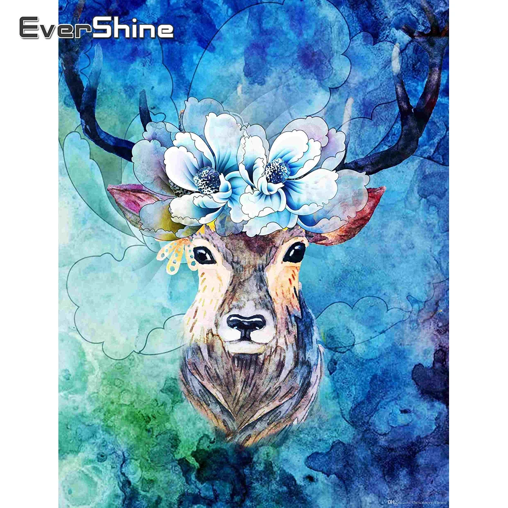 EverShine Diamond Embroidery Animals Full Square Rhinestones Diamond Painting Deer Cross Stitch Bead Picture Art Kit Wall Decor
EverShine Diamond Embroidery Animals Full Square Rhinestones Diamond Painting Deer Cross Stitch Bead Picture Art Kit Wall Decor