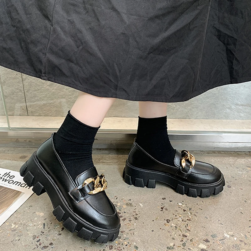 Women Pumps Spring Autumn Height Increasing Female Shoes Women Fashion Mary Janes Round Toe Metal Loafers Oxfords Casual Shoes
Women Pumps Spring Autumn Height Increasing Female Shoes Women Fashion Mary Janes Round Toe Metal Loafers Oxfords Casual Shoes