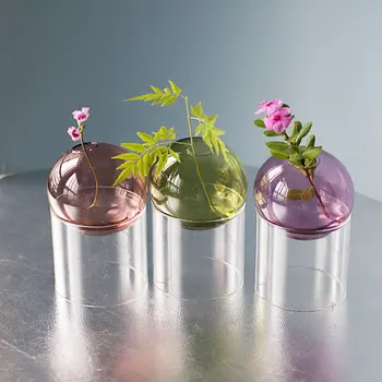 Irregular Vase Home Decoration Accessories Creative Colored Hydroponic Glass Vases Craft Art Desktop Decor Flower Arrangement
Irregular Vase Home Decoration Accessories Creative Colored Hydroponic Glass Vases Craft Art Desktop Decor Flower Arrangement