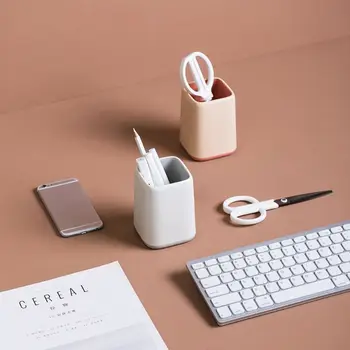 Desktop Dichromatic Pencil Holder Pen Makeup Brush Pot Storage Box Multifunctional Container Office Stationery Organizer
Desktop Dichromatic Pencil Holder Pen Makeup Brush Pot Storage Box Multifunctional Container Office Stationery Organizer