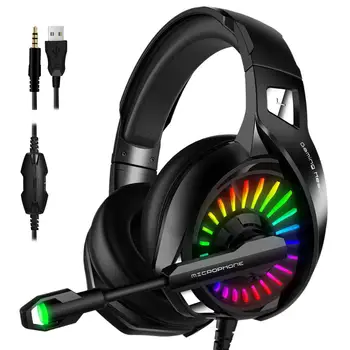 A20 Stere Gaming Headset with Microphone RGB 3.5mm Wired Headphone Noise Canceling Gaming Earphone for PS4 Google Laptop PC Mic
A20 Stere Gaming Headset with Microphone RGB 3.5mm Wired Headphone Noise Canceling Gaming Earphone for PS4 Google Laptop PC Mic