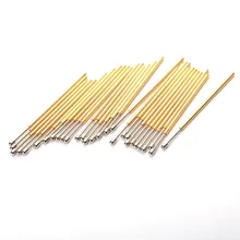 100 Pcs/pack of Spring Test Pin PL75-D2 Big Round Head Needle Tube Outer Diameter 1.02mm Length 33.35mm ICT Thimble
100 Pcs/pack of Spring Test Pin PL75-D2 Big Round Head Needle Tube Outer Diameter 1.02mm Length 33.35mm ICT Thimble