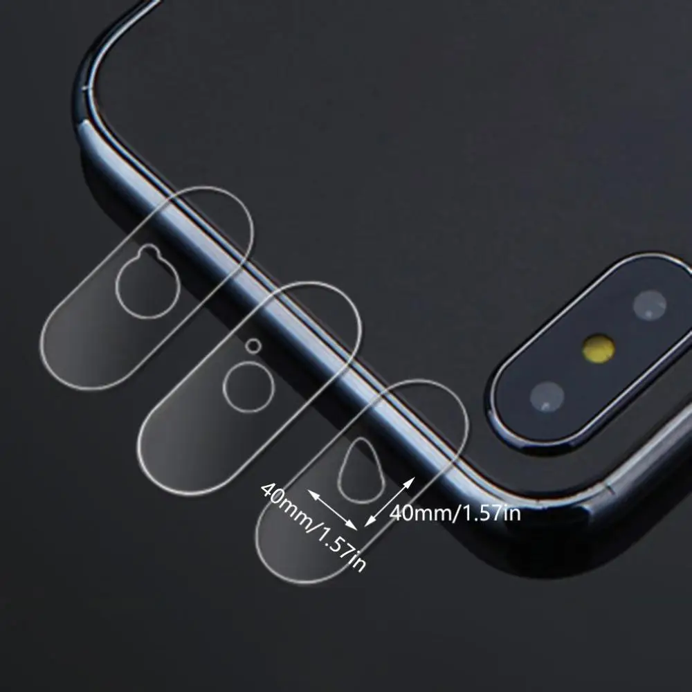Professional Phone Back Camera Lens Tempered Glass Film For iPhone XS Case Cover Protective Film Lens Screen Protector Boxed