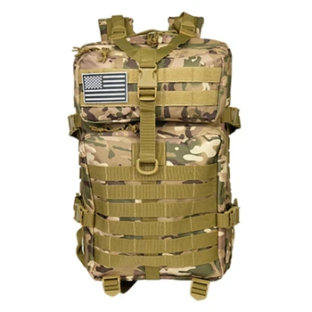 Outdoor Sports Camouflage Assault Bag Mountaineering Hiking Camping Backpack Shoulder Multi-Function Backpack
Outdoor Sports Camouflage Assault Bag Mountaineering Hiking Camping Backpack Shoulder Multi-Function Backpack