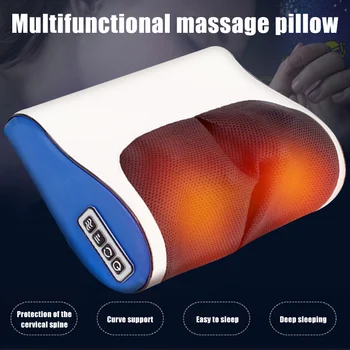Infrared Heating Neck Massage Pillow Cervical Shoulder Back Body Electric Shiatsu Massager Device can CSV
Infrared Heating Neck Massage Pillow Cervical Shoulder Back Body Electric Shiatsu Massager Device can CSV