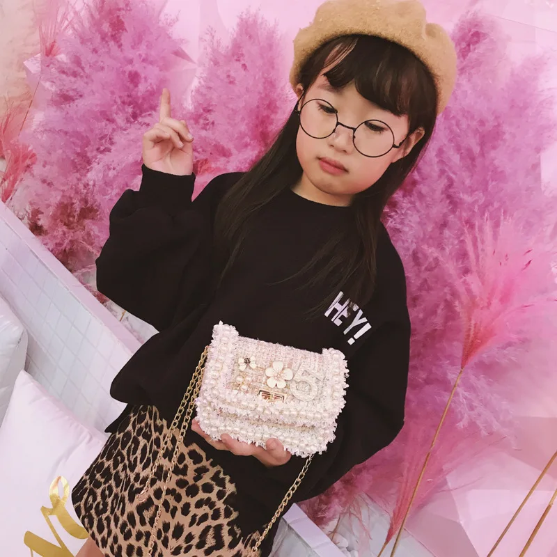 Girls Shoulder Bag 2019 Korean-style Autumn Pearl Cartoon Small Flower Accessories Bag Casual Fashion Meng Versatile Shoulder Ba
Girls Shoulder Bag 2019 Korean-style Autumn Pearl Cartoon Small Flower Accessories Bag Casual Fashion Meng Versatile Shoulder Ba