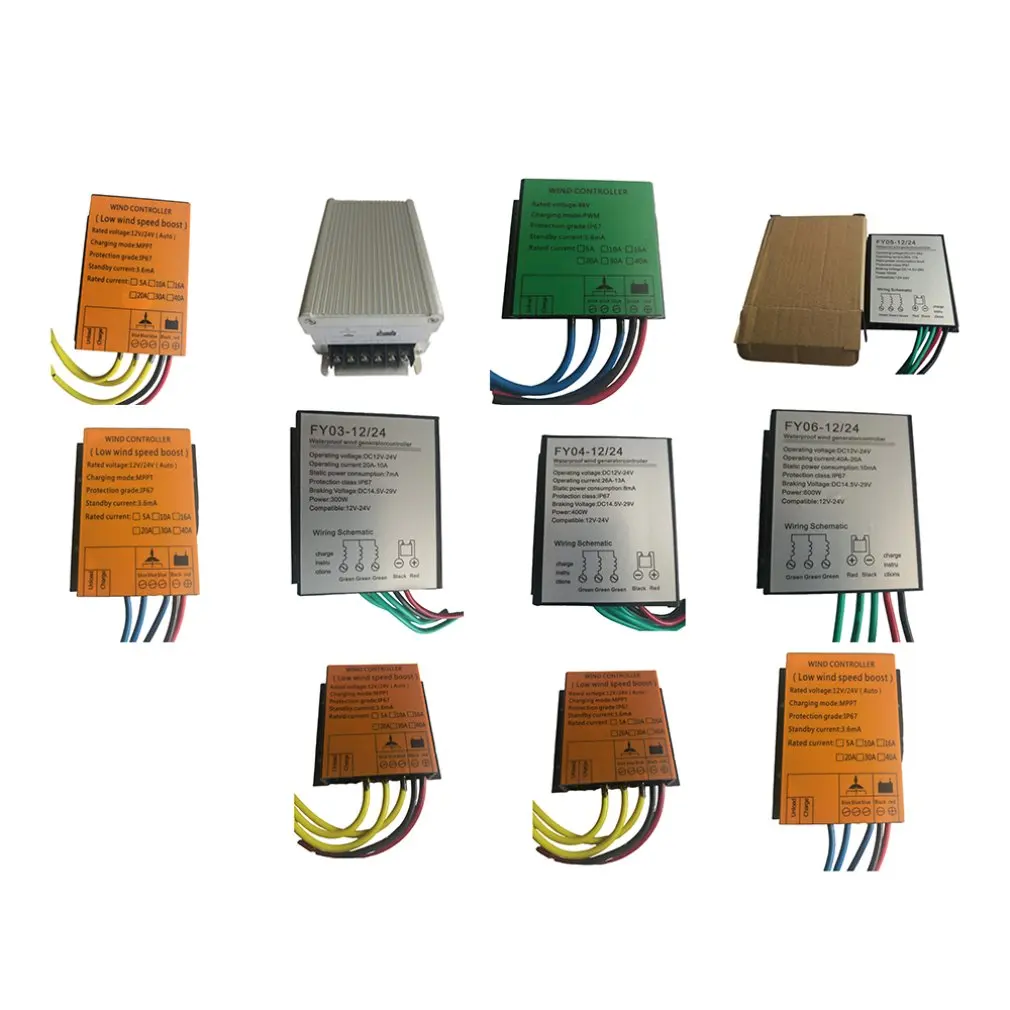 600W Wind Turbine Controller 12V24V Waterproof Pwm Rectifier Brake Charging Rectifier Bridge Sliver
600W Wind Turbine Controller 12V24V Waterproof Pwm Rectifier Brake Charging Rectifier Bridge Sliver
