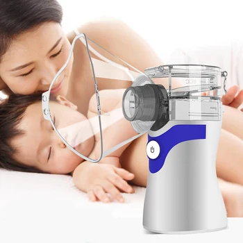 Portable Mini Handheld Facial Steamer Nebuliser Steaming Skin Care Atomizer Respirator Humidifier Adult Kid Inhaler Nebulizer
Portable Mini Handheld Facial Steamer Nebuliser Steaming Skin Care Atomizer Respirator Humidifier Adult Kid Inhaler Nebulizer