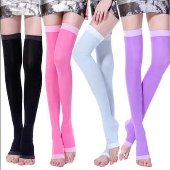 Net red with thin leg open toe shape pressure socks 480D sleep socks thin leg socks 80cm women over knee socks
Net red with thin leg open toe shape pressure socks 480D sleep socks thin leg socks 80cm women over knee socks