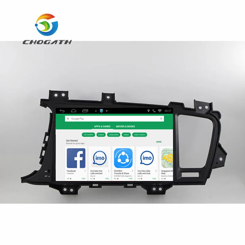CHOGATH 9 ''четырехъядерный 1 ГБ ОЗУ Чистая Android 0 автомобильная аудиосистема