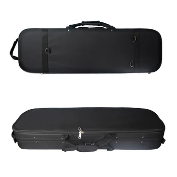 4/4 Full Size Acoustic Violin Oblong Case Portable Violin Bag Lightweight with Built-in Hygrometer Music Pocket Shoulder Straps
4/4 Full Size Acoustic Violin Oblong Case Portable Violin Bag Lightweight with Built-in Hygrometer Music Pocket Shoulder Straps