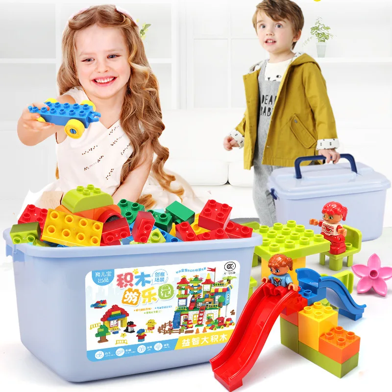 Children Building Blocks Toy Large Particles DIY City Assembled 3-6-8 a Year of Age GIRL'S Boys Modeling Changeable Educational
Children Building Blocks Toy Large Particles DIY City Assembled 3-6-8 a Year of Age GIRL'S Boys Modeling Changeable Educational