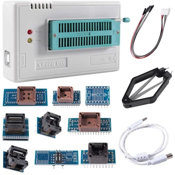 USB Universal Programmer TL866II Plus Programmer Flash Programmer for EEPROM Flash 8051 AVR MCU GAL PIC with 10 Adapter
USB Universal Programmer TL866II Plus Programmer Flash Programmer for EEPROM Flash 8051 AVR MCU GAL PIC with 10 Adapter