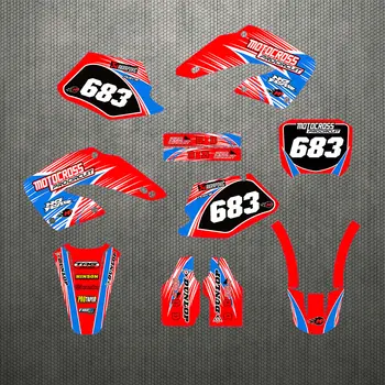 Motorcycle stickers custom complete tool graphics background decal sticker quantity luster for the team CR125R CR250R 2000 2001
Motorcycle stickers custom complete tool graphics background decal sticker quantity luster for the team CR125R CR250R 2000 2001
