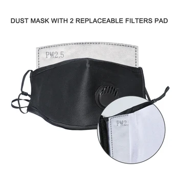 Dust Mask Anti Pollution Air Filter Mask with 2 Replaceable Filters Washable Reusable Face Mask Protection Windproof Face Masks
Dust Mask Anti Pollution Air Filter Mask with 2 Replaceable Filters Washable Reusable Face Mask Protection Windproof Face Masks