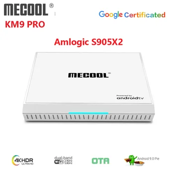 Mecool KM9 PRO Honor TV Box 4G 32G Android 9.0 Amlogic S905X2 Smart box 2.4G/5G Dual WIFI Bluetooth Google Certified set top box
Mecool KM9 PRO Honor TV Box 4G 32G Android 9.0 Amlogic S905X2 Smart box 2.4G/5G Dual WIFI Bluetooth Google Certified set top box