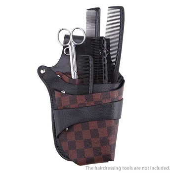 PU Leather Hair Scissors Bag Hairdressing Holster Pouch Holder Barber Scissor Storage Bag with Waist Shoulder Belt for Styling
PU Leather Hair Scissors Bag Hairdressing Holster Pouch Holder Barber Scissor Storage Bag with Waist Shoulder Belt for Styling