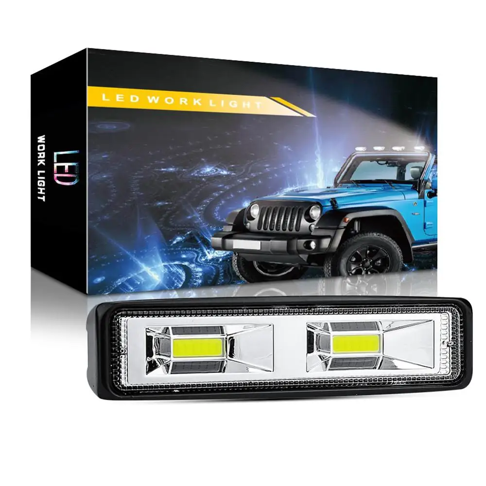 48W COB 16LED Work Light Bulb Spot Beam Bar Car SUV Waterproof Off Road Driving Fog Lamp for Jeep BMW
48W COB 16LED Work Light Bulb Spot Beam Bar Car SUV Waterproof Off Road Driving Fog Lamp for Jeep BMW