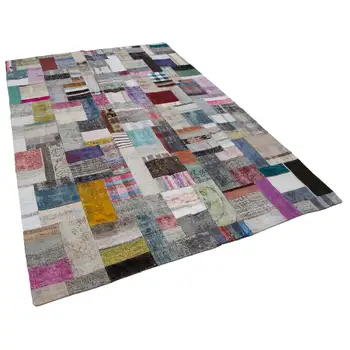 198x300 Cm Multicolor Handmade Rugs Patchwork Rug-6x10 Ft
198x300 Cm Multicolor Handmade Rugs Patchwork Rug-6x10 Ft