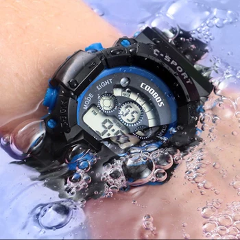 

Waterproof Digital Watch Men Military Sports Watches Mens 2020 Stop Watch Led Back Light Clock homens relógios de pulso digitais