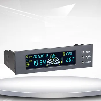 5.25inch Digital Computer Fan PC Fan Speed Controller Temperature Sensor Controller Front Panel with LCD Display
5.25inch Digital Computer Fan PC Fan Speed Controller Temperature Sensor Controller Front Panel with LCD Display