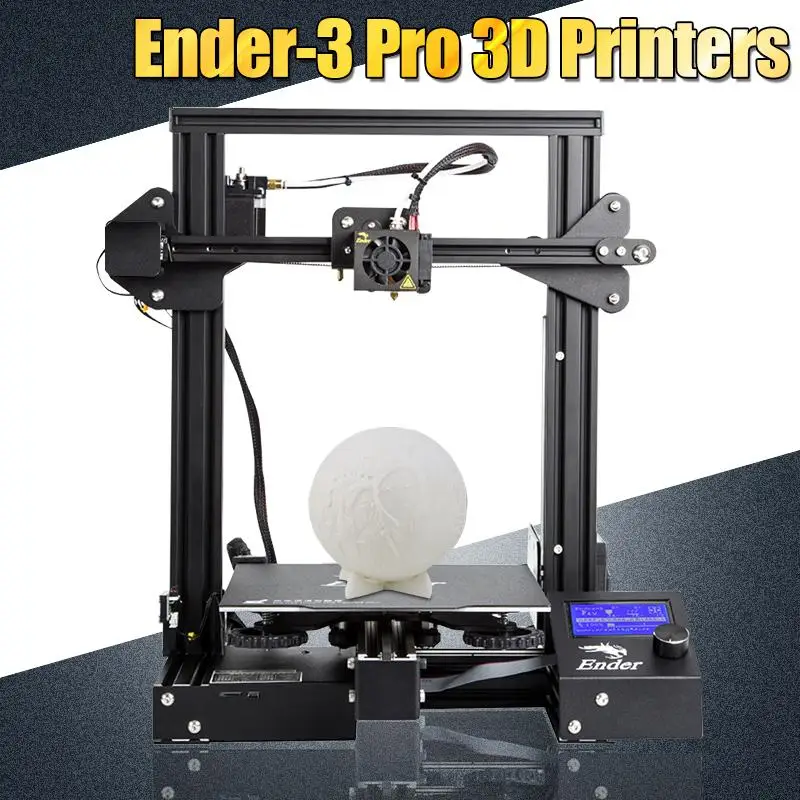 Ender-3/ Ender-3 PRO 3D Printer DiY Kit V-slot I3 FDM Technology MK10 Extruder 220x220x250mm Size 3D Continuation Printer
Ender-3/ Ender-3 PRO 3D Printer DiY Kit V-slot I3 FDM Technology MK10 Extruder 220x220x250mm Size 3D Continuation Printer