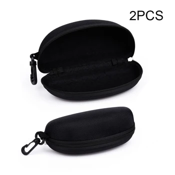 2Pcs Fashion Glasses Case EVA Zipper Case Explosion Model Black Hook Sunglasses Case Compression Sunglasses Box case for Glasses
2Pcs Fashion Glasses Case EVA Zipper Case Explosion Model Black Hook Sunglasses Case Compression Sunglasses Box case for Glasses