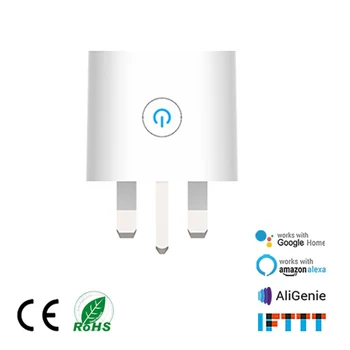 WiFi Smart Wireless Plug UK Adaptor Remote Voice Control Power Energy Socket Outlet Timer Socket For Alexa Google Home
WiFi Smart Wireless Plug UK Adaptor Remote Voice Control Power Energy Socket Outlet Timer Socket For Alexa Google Home