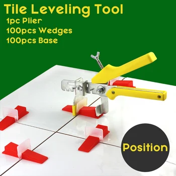1mm Tile Leveling System Level Wedges Tile Spacers for Flooring Wall Construction Tool Kits 100pcs Wedges/Bases 1pcs Push Pliers
1mm Tile Leveling System Level Wedges Tile Spacers for Flooring Wall Construction Tool Kits 100pcs Wedges/Bases 1pcs Push Pliers