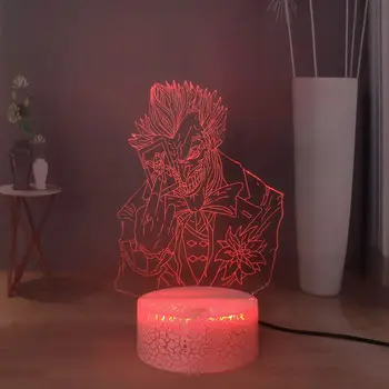 Gotham City Joker LED Night Light Marvel Table Lamp Batman's enemy Desk Lamp RGB Multicolor Bedside Lamp
Gotham City Joker LED Night Light Marvel Table Lamp Batman's enemy Desk Lamp RGB Multicolor Bedside Lamp
