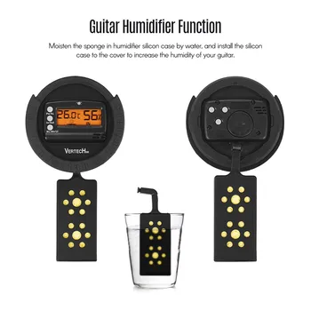 Hot New SKY-80 Guitar Sound Hole Digital Hygrometer & Humidifier System Soundhole Cover for Guitars Accessories
Hot New SKY-80 Guitar Sound Hole Digital Hygrometer & Humidifier System Soundhole Cover for Guitars Accessories