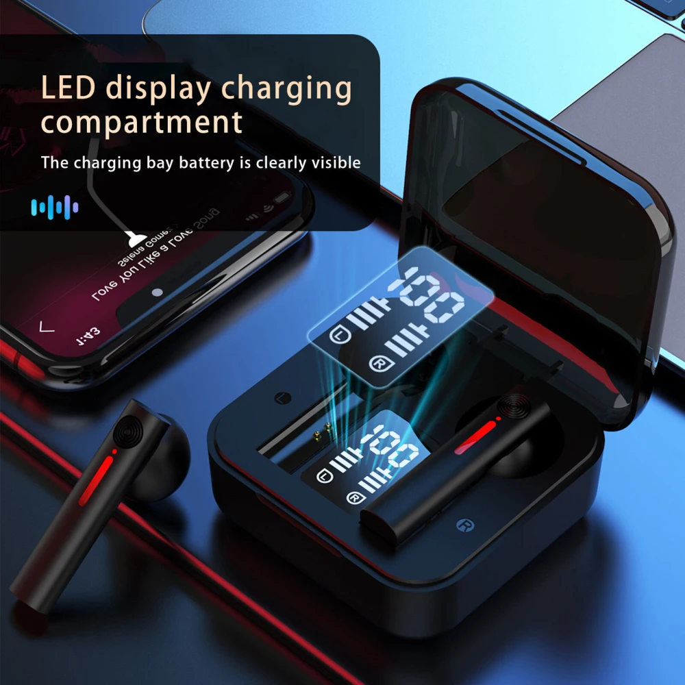 T13 прочные беспроводные Bluetooth-наушники шумоподавляющие ABS высококачественные