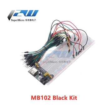 3.3V / 5V Power Test Board Module MB102 + 830-Point MB-102 Solderless Prototype Kit + 65 Flexible Jumper Cables
3.3V / 5V Power Test Board Module MB102 + 830-Point MB-102 Solderless Prototype Kit + 65 Flexible Jumper Cables