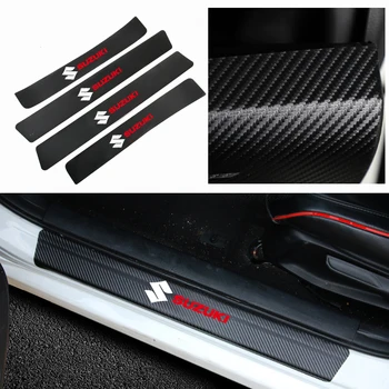 4Pcs Car Door Sill Rifter 3D Carbon Fiber Sticker For Suzuki Swift SX4 Jimny Ignis Alto Samurai Baleno Grand Vitara accessories 
4Pcs Car Door Sill Rifter 3D Carbon Fiber Sticker For Suzuki Swift SX4 Jimny Ignis Alto Samurai Baleno Grand Vitara accessories