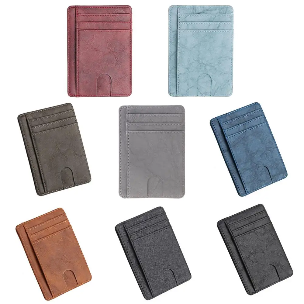 Slim RFID Blocking Leather Wallet Credit ID Card Holder Purse Money Case for Men Women
Slim RFID Blocking Leather Wallet Credit ID Card Holder Purse Money Case for Men Women
