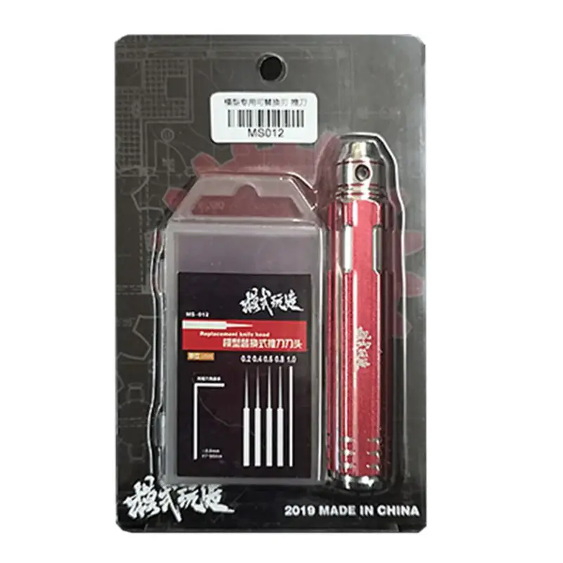 Gundam Resin Model 5 In 1 Carver Line Nicking Tool with 5 Pcs Replaceable Blades
Gundam Resin Model 5 In 1 Carver Line Nicking Tool with 5 Pcs Replaceable Blades