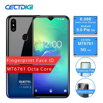 OUKITEL C15 Pro 2GB 16GB Android 9.0 Mobile Phone MT6761 Fingerprint Face ID 4G LTE Smartphone 2.4G/5G WiFi Water Drop Screen
OUKITEL C15 Pro 2GB 16GB Android 9.0 Mobile Phone MT6761 Fingerprint Face ID 4G LTE Smartphone 2.4G/5G WiFi Water Drop Screen