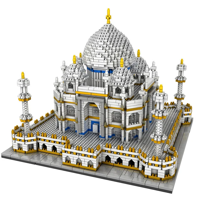 MINI 3950PCS Building Blocks City Architecture Land marks Taj Mahal Palace Bricks 3D Model Toys For kids BIRTHDAY GIFT
MINI 3950PCS Building Blocks City Architecture Land marks Taj Mahal Palace Bricks 3D Model Toys For kids BIRTHDAY GIFT