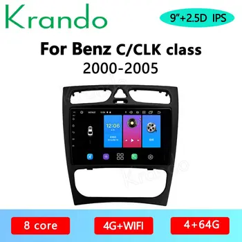 Krando Android 10.0 9" IPS Full Touch Car Multimedia Radio For Mercedes Benz C-CLK 2000-2005 Audio GPS Carplay DSP WIFI Navi
Krando Android 10.0 9" IPS Full Touch Car Multimedia Radio For Mercedes Benz C-CLK 2000-2005 Audio GPS Carplay DSP WIFI Navi