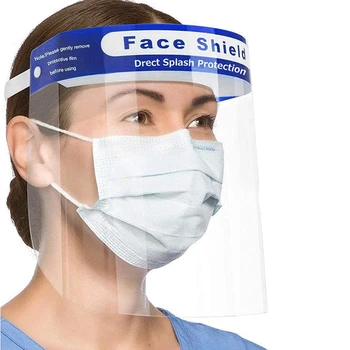 Safety Face Shield Reusable 10PCS Full Face Transparent Visor AntiDust Anti-Splash Hat Shield Protective Clear Film Elastic Band
Safety Face Shield Reusable 10PCS Full Face Transparent Visor AntiDust Anti-Splash Hat Shield Protective Clear Film Elastic Band