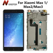 Ensemble écran tactile LCD de remplacement, noir/blanc, pour Xiaomi Mi Max 3 Mi Max 2=