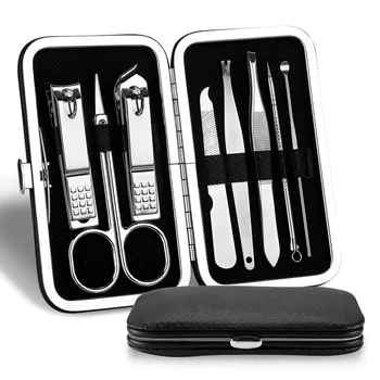 8pcs Nail Clipper Manicure Set Stainless Steel Eyelash Tweezers Nail Tools Sets Cuticle Clipper Kit For Nail Face Skin Care D1T0
8pcs Nail Clipper Manicure Set Stainless Steel Eyelash Tweezers Nail Tools Sets Cuticle Clipper Kit For Nail Face Skin Care D1T0