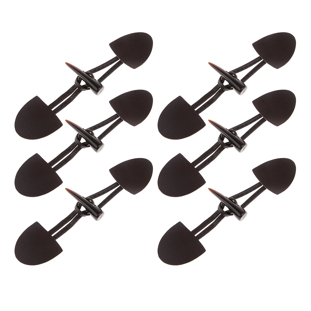 6 Sets Horn PU Leather Toggle Button Fasteners for Coat Jacket Duffle DIY Handmade Craft - 16x4cm 6 Sets Horn PU Leather Toggle Button Fasteners for Coat Jacket Duffle DIY Handmade Craft - 16x4cm