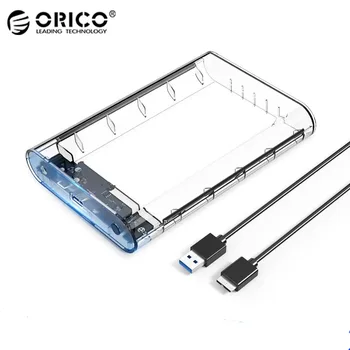 ORICO 3.5 inch Transparent HDD Case SATA USB 3.0 Hard Drive Disk Enclosure Tool Free Mobile External HDD Box Support UASP 8TB
ORICO 3.5 inch Transparent HDD Case SATA USB 3.0 Hard Drive Disk Enclosure Tool Free Mobile External HDD Box Support UASP 8TB