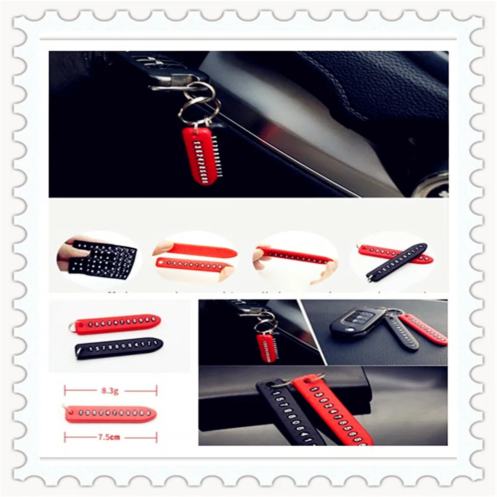 Anti-lost Phone Number Plate Keychain Pendant Auto for Chevrolet Miray Caprice Agile Stingray Aveo5 Matiz Lumina HHR
Anti-lost Phone Number Plate Keychain Pendant Auto for Chevrolet Miray Caprice Agile Stingray Aveo5 Matiz Lumina HHR