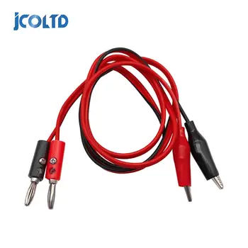 1M Alligator Cilp to AV Banana Plug Test Cable Lead Connector Dual Tester Probe 35mm Crocodile Clip for Multimeter Measure Tool
1M Alligator Cilp to AV Banana Plug Test Cable Lead Connector Dual Tester Probe 35mm Crocodile Clip for Multimeter Measure Tool