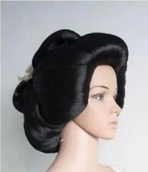 Jewelry Wig New !!! black Japanese Geisha Flaxen Hair Synthetic Daily Cosplay Wig Free Shipping
Jewelry Wig New !!! black Japanese Geisha Flaxen Hair Synthetic Daily Cosplay Wig Free Shipping