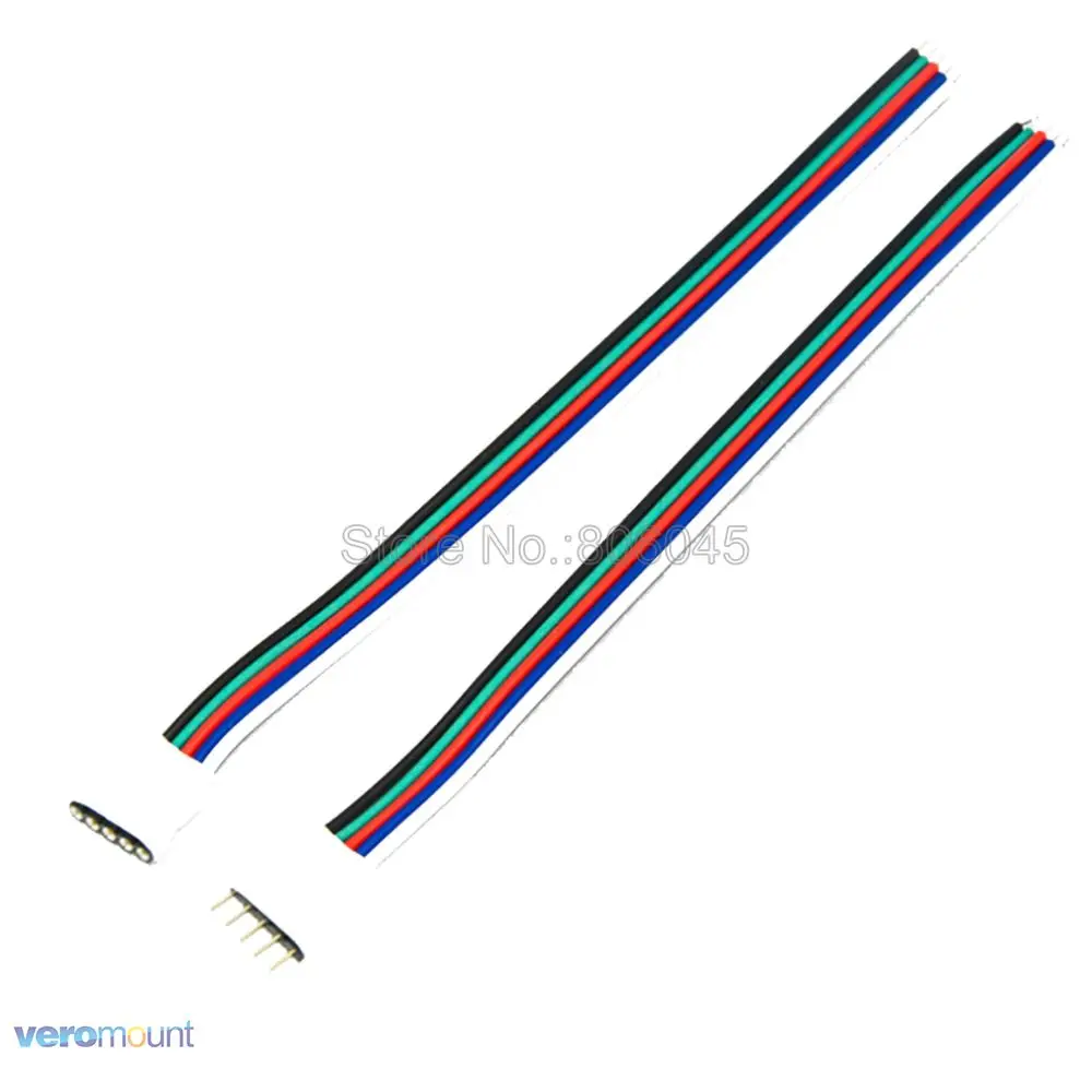 5pcs 5Pin 5-Pin RGBW LED Connector Strip to Controller Male Female Connector Adapter 15cm Wire For 5050 SMD RGBW LED Strip Light
5pcs 5Pin 5-Pin RGBW LED Connector Strip to Controller Male Female Connector Adapter 15cm Wire For 5050 SMD RGBW LED Strip Light