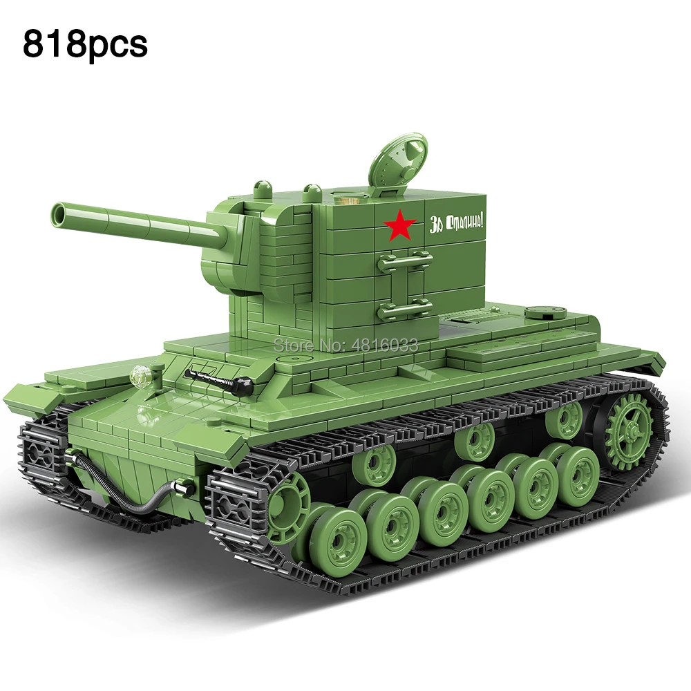 World War KV 2 Heavy Panzer Tank compatible legoingly Military ww2 Army Soviet Soldier Figures Weapon Building Block Kids Toys
World War KV 2 Heavy Panzer Tank compatible legoingly Military ww2 Army Soviet Soldier Figures Weapon Building Block Kids Toys
