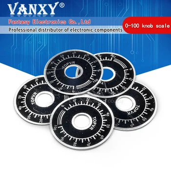 10pcs 0-100 WTH118 potentiometer knob scale digital scale can be equipped with WX112 TOPVR
10pcs 0-100 WTH118 potentiometer knob scale digital scale can be equipped with WX112 TOPVR